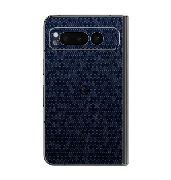 Google Pixel Fold Skins & Wraps — Blue Hive