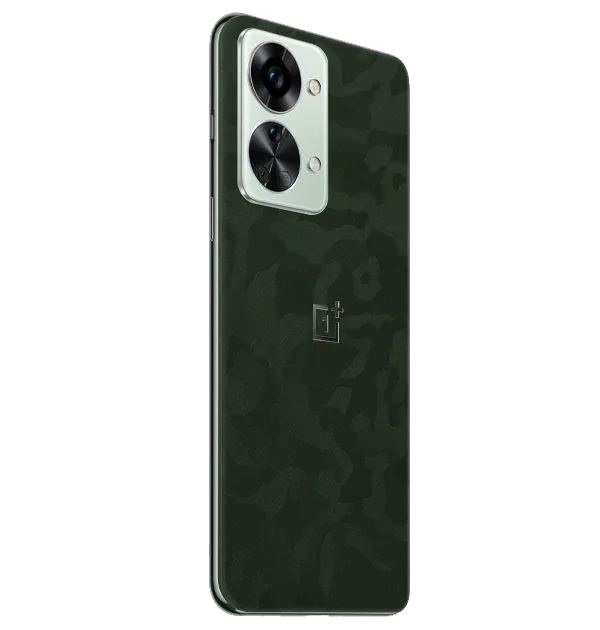 OnePlus Nord 2T 5G Skins & Wraps — Green Camo