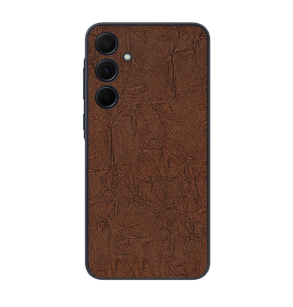Samsung Galaxy A35 Skins & Wraps — Vintage Leather