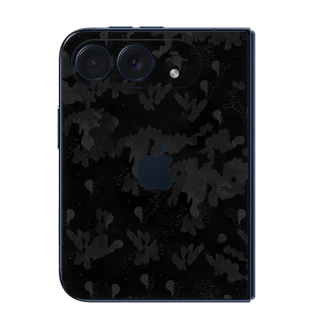 iPhone Duo Skins & Wraps — Black Shadow