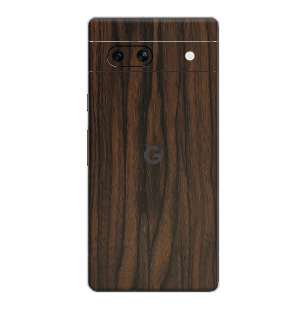 Google Pixel 7A Ebony Wood Skins from Skinsy India