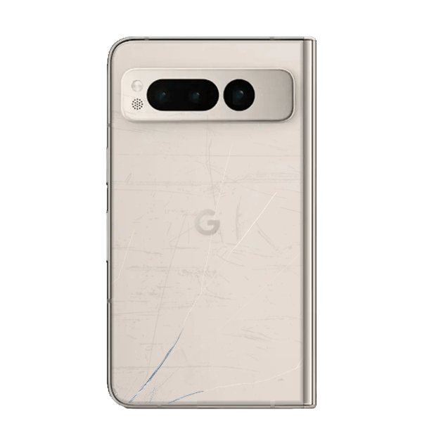 Scratched Google Pixel Fold