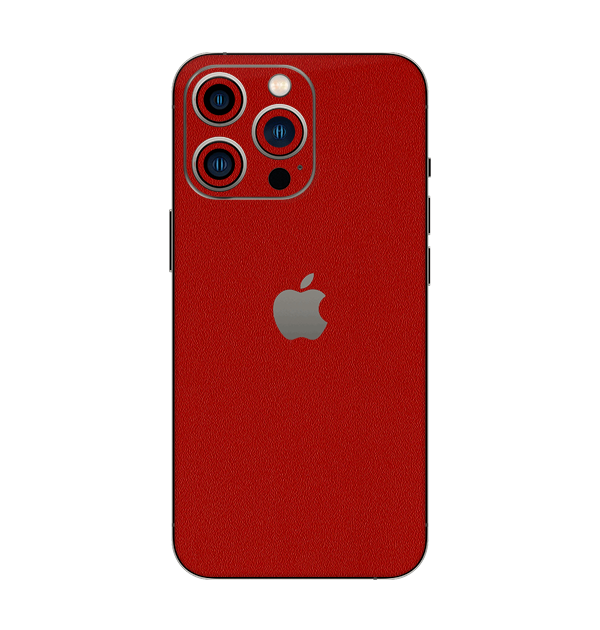 iPhone 13 Red Matte Skin from Skinsy India