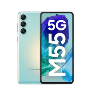 Samsung Galaxy M55 Skinsy skin mockup